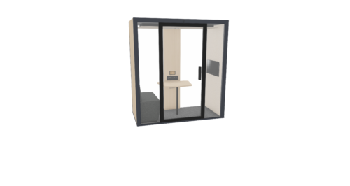 Cabine acoustique 2 personnes Visio – BLABLA DUO VISIO